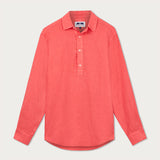 Men's Coral Rose Hoffman Linen Shirt