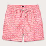 Men's Elephant Dance Pink Staniel Swim Shorts