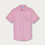 Men's Octopus Kiss Manjack Linen Shirt