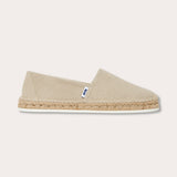 Exuma Linen Canvas Shoe - Stone