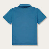 Boys French Blue Pensacola Polo Shirt