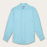 Men's Fish Fauna Abaco Linen Shirt