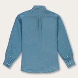 Men's French Blue Abaco Linen Shirt