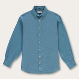 Men's French Blue Abaco Linen Shirt