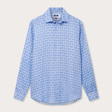 Men's Sealed with a Kiss Abaco Linen Shirt