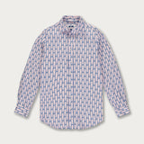 Men's Polka Palms Abaco Linen Shirt