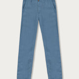 Men's French Blue Randall Linen Trousers