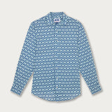 Men's Shark Sanctuary Abaco Linen Shirt
