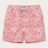 Men's Crazy Coral Orange Staniel Swim Shorts