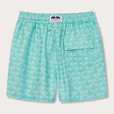 Men's Elephant Dance Mint Staniel Swim Shorts