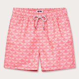 Men's Elephant Dance Pink Staniel Swim Shorts